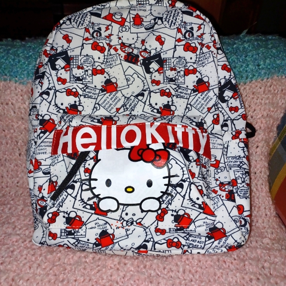 Hello Kitty All Over the Place Backpack!!